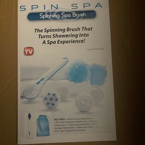 Spin Spa brush( as seen on tv)